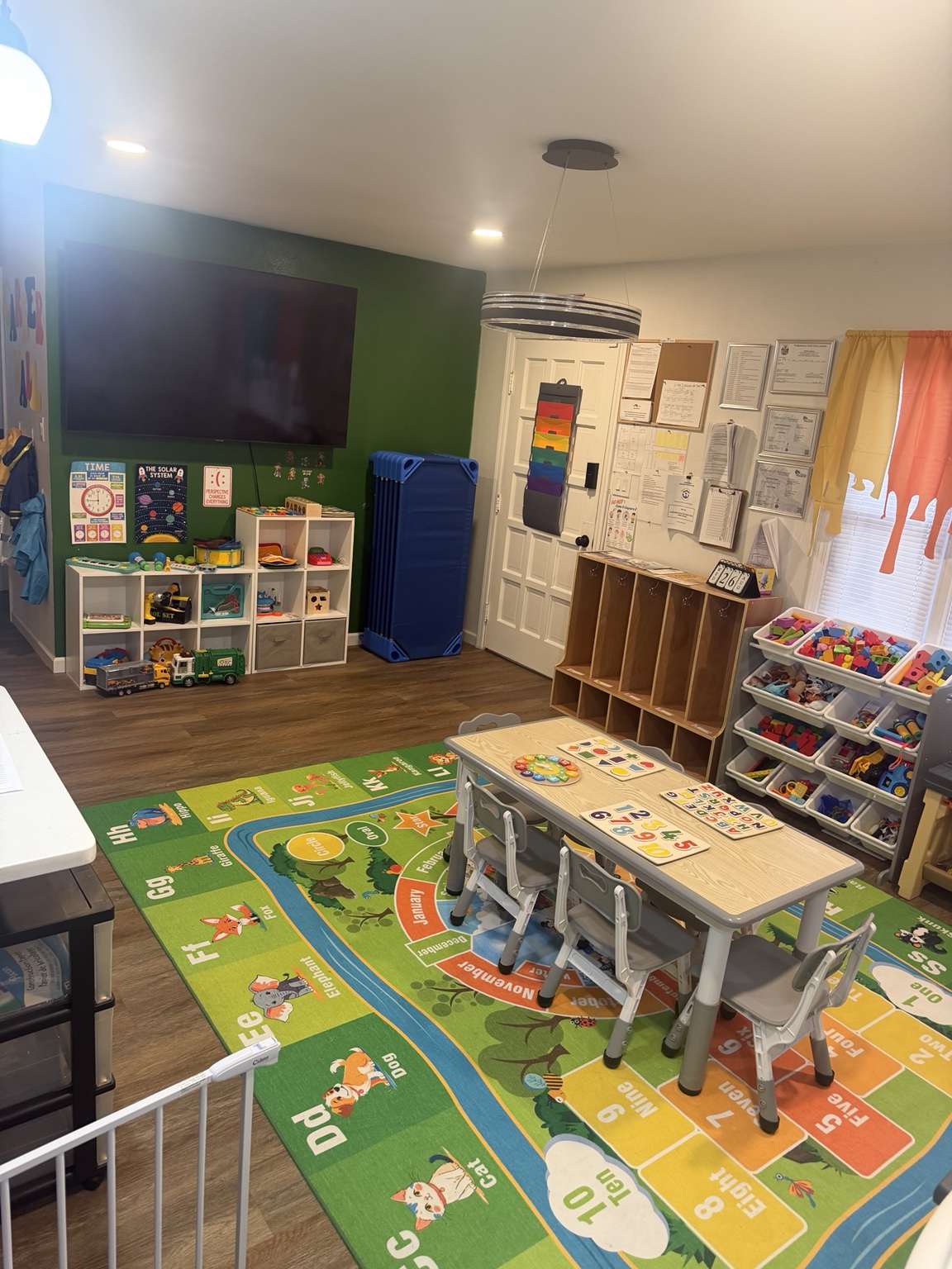 Infant and toddler learning space